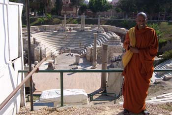 25.08.2007- at Roman theater Alexandria in Egypt -2.jpg